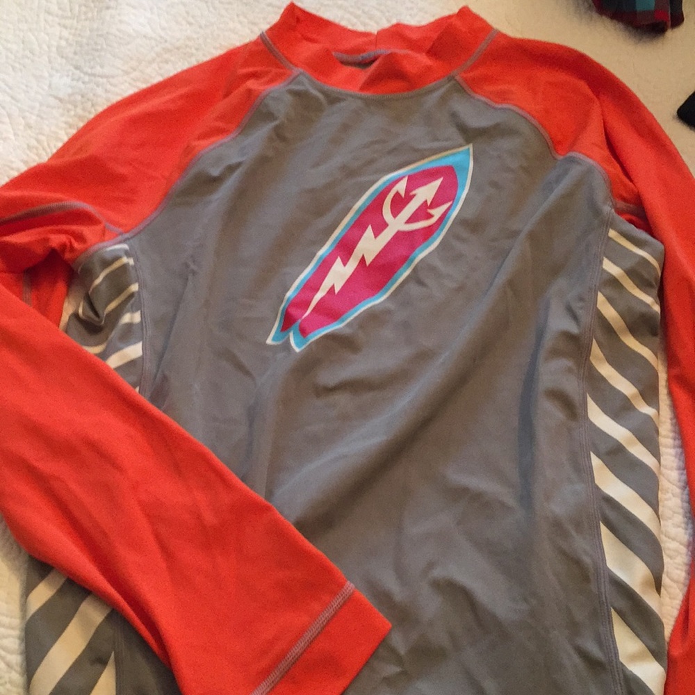 Lands End Long Sleeved Swim Shirt